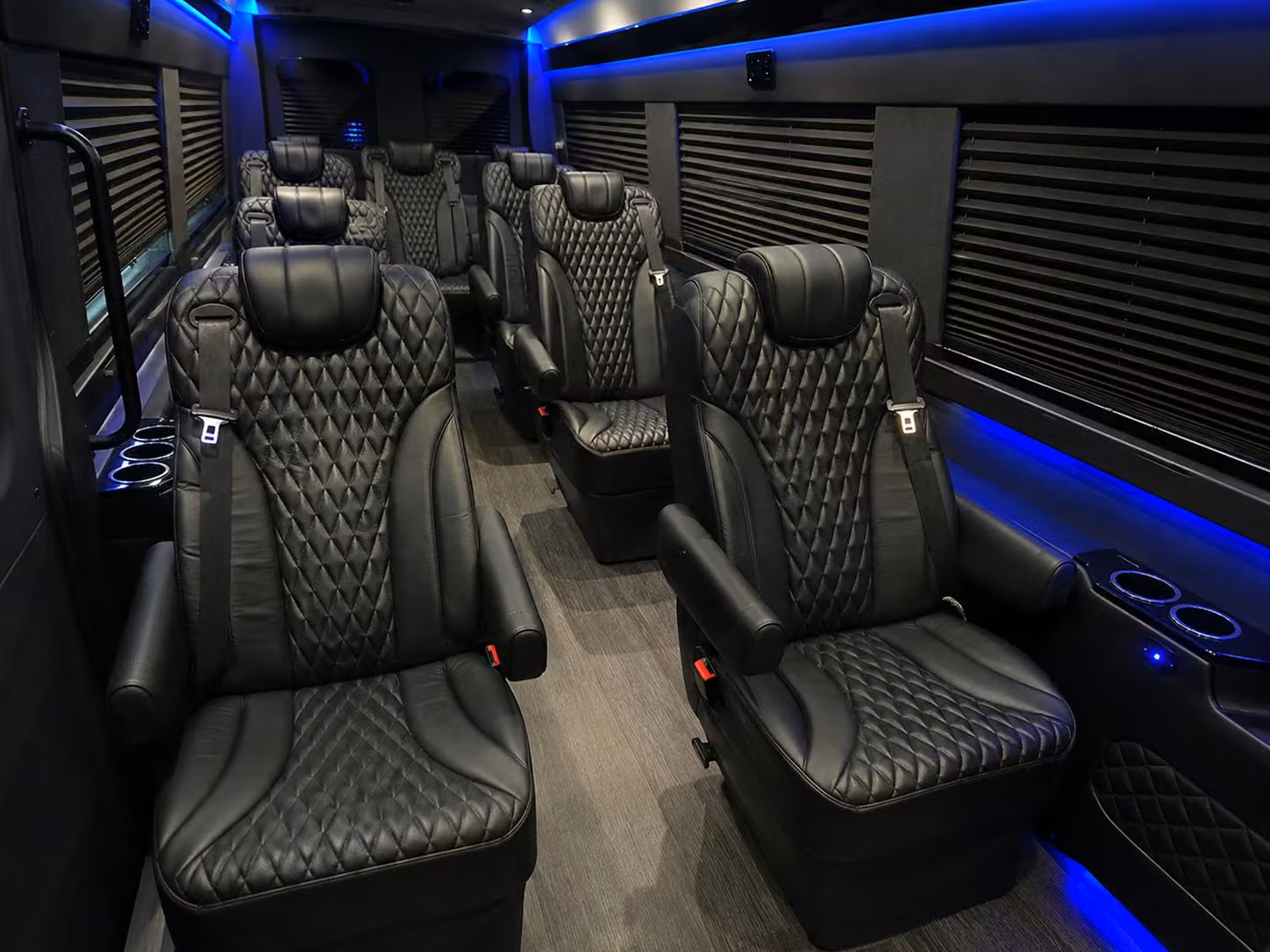 sprinter van with driver interior